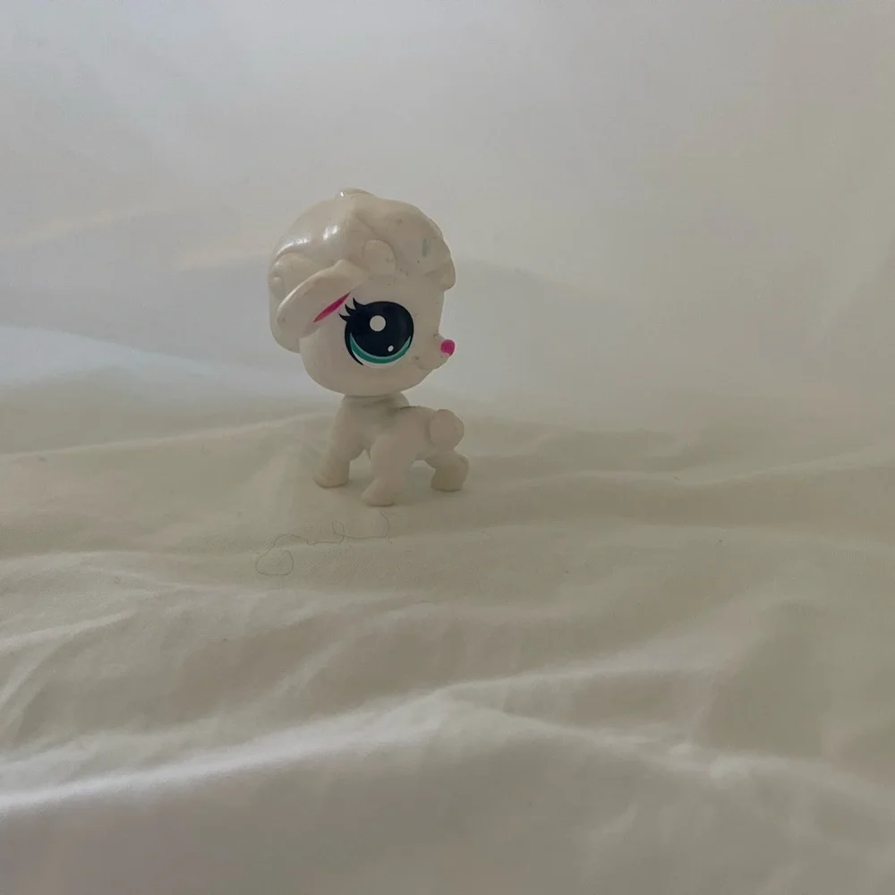 Littlest Pet Shop LPS Authentic Thirsty Pets Lamb Shee 4-165 Rare